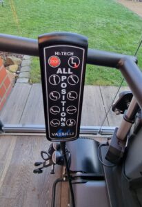 E-Rollstuhl mit Steh- und Liegefunktion