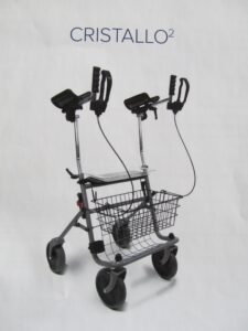 CRISTALLO2 Rollator mit Unterarmauflagen