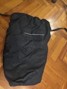 Sitzschalenjacke mit passender Beindecke