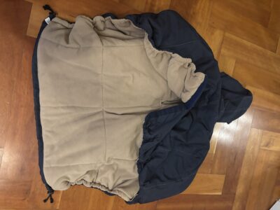 Sitzschalenjacke mit passender Beindecke