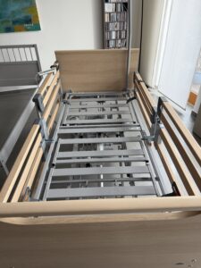 Pflegebett Burmeier Regia Easy Switch, wie neu, Kauf 02/26