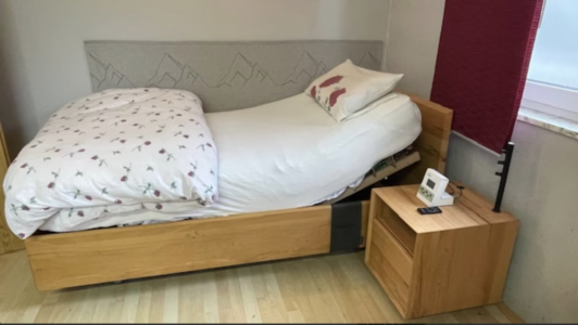 Massivholz-Komfortbett Kirchner Lugano Boxlike für die Pflege zu Hause